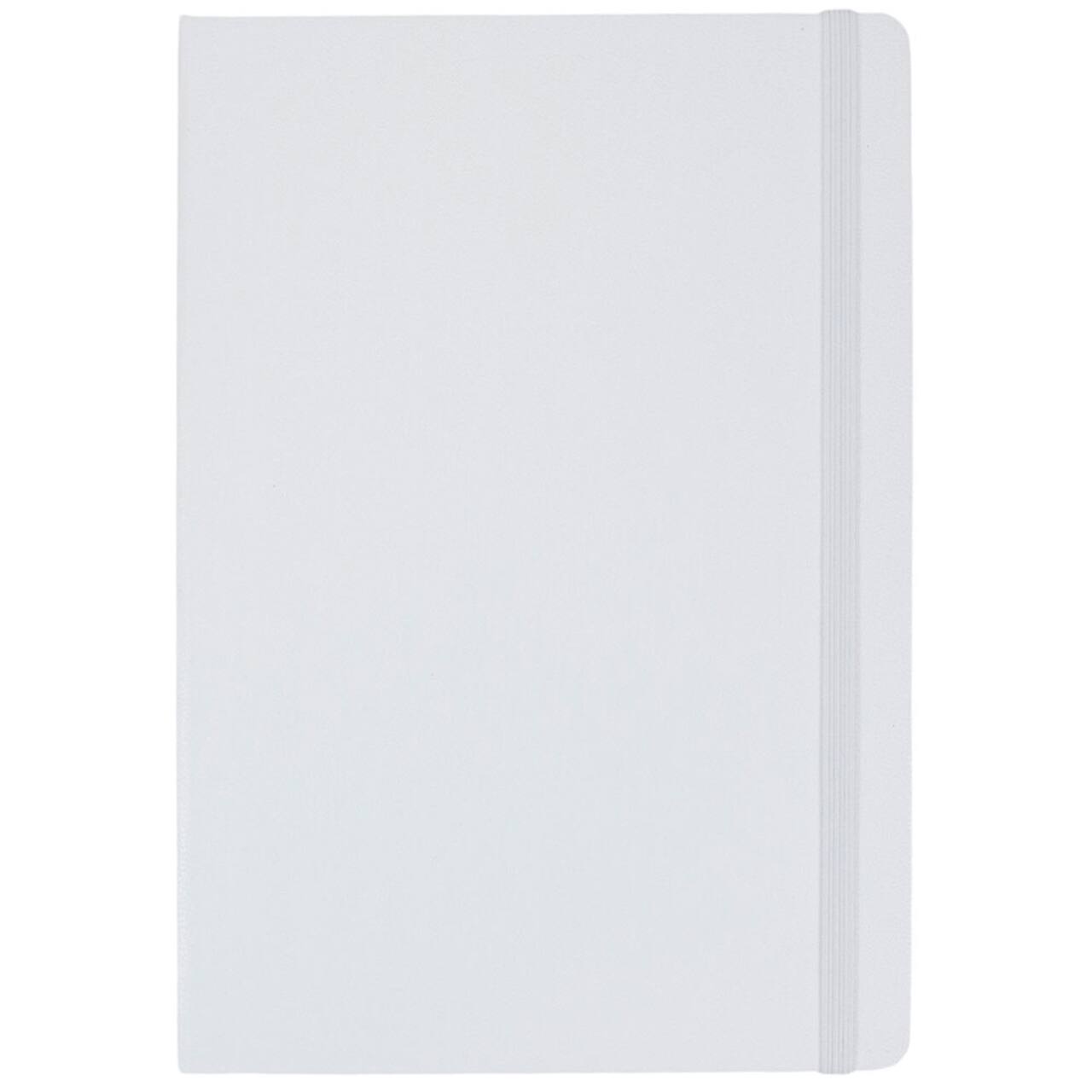 JAM Paper Large Hardcover Notebook with Elastic Band